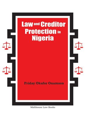 cover image of Law and Creditor Protection in Nigeria